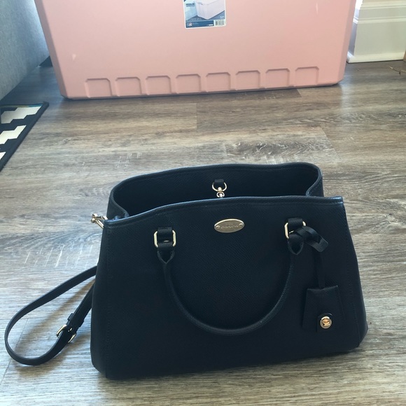 Navy COACH Tote Bag - Picture 6 of 7